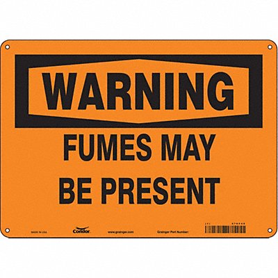 Chemical Sign 14 W 10 H 0.032 Thick