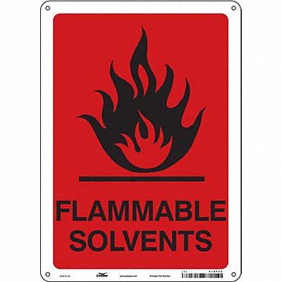 Danger Sign 10 Wx14 H 0.055 Thickness