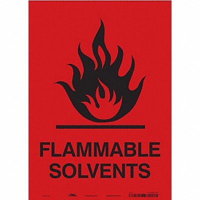 Danger Sign 10 Wx14 H 0.004 Thickness