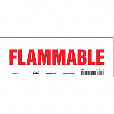 Danger Sign 10 W x 3-1/2 H PK10