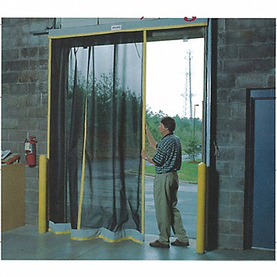 Curtain Door 11 oz PVC Mesh 10 ft H (999-10403)