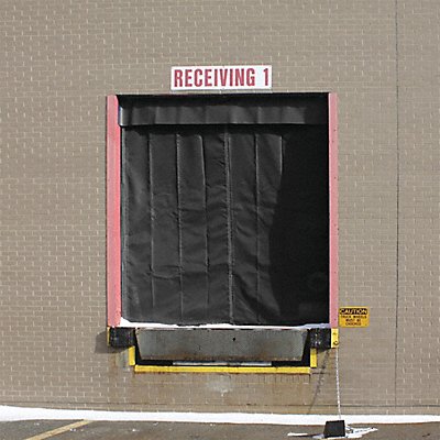 Curtain Door 11 oz PVC Mesh 10 ft H (999-10423)