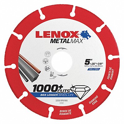 Angle Grinder Blade 5 x.050 x7/8