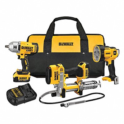Cordless Combo Kit 20.0 V 3 Tools 2 Batt