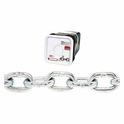 Chain 100ft 1/4in Proof Coil Zinc Plated