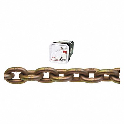 Chain 45ft 3/8in Transport Gold Chromate