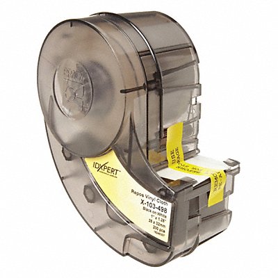 Cartridge Label Black/White Vinyl