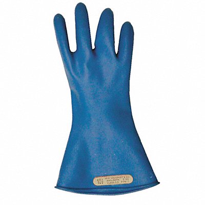 D1026 Electrical Gloves Class 0 Blue Sz 8 PR
