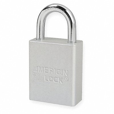 D1916 Lockout Padlock KD Silver 1-7/8 H