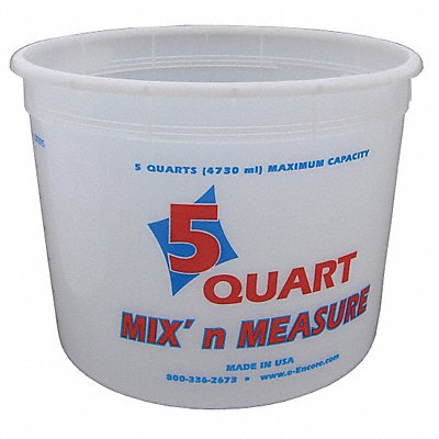 Paint Mix And Measure Cont. 5 qt HDPE