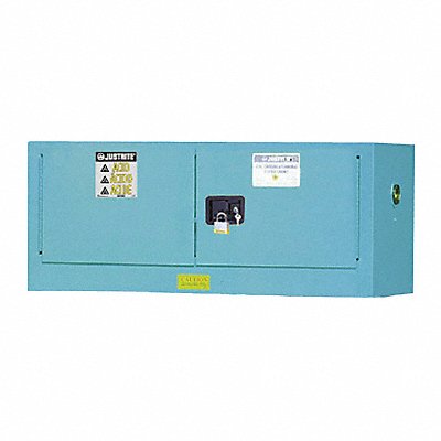 Corrosive Safety Cabinet Blue 18 in H