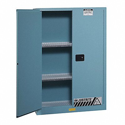 Corrosive Safety Cabinet 45 gal. Blue