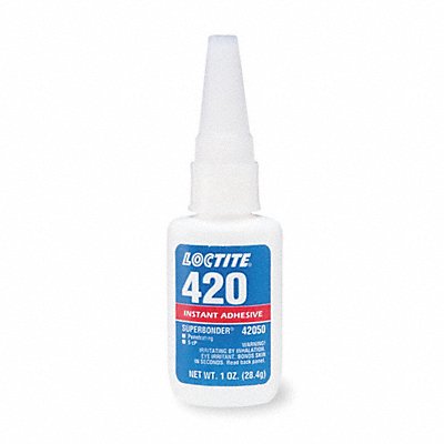 Instant Adhesive 1 oz Bottle Clear