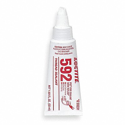Pipe Sealant 50mL Tube Medium White