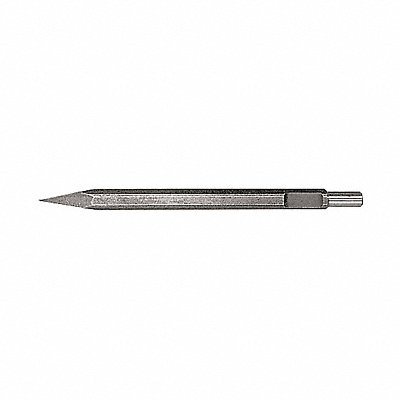 Bull Point Chisel 12 in L 3/4 in Hex