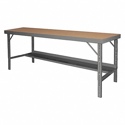 Adj. Work Table Particleboard 120 W 48 D