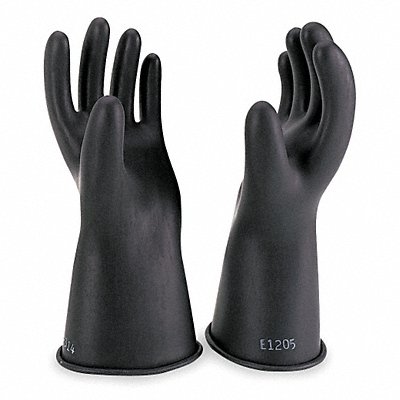 D1025 Electrical Gloves Class 0 Black Sz 8 PR
