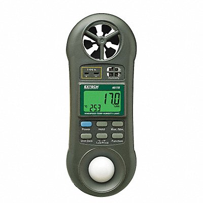 Anemometer with Humidity 80 to 5910 fpm