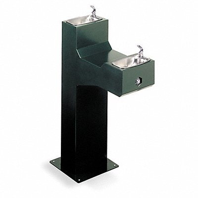 Drinking Fountain Pedestal Two Level