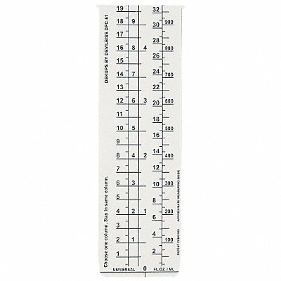 Disposable Measuring Guide Inserts PK10