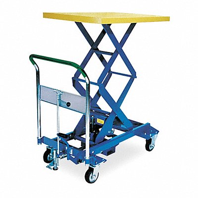 Scissor Lift Cart 770 lb. Steel Fixed