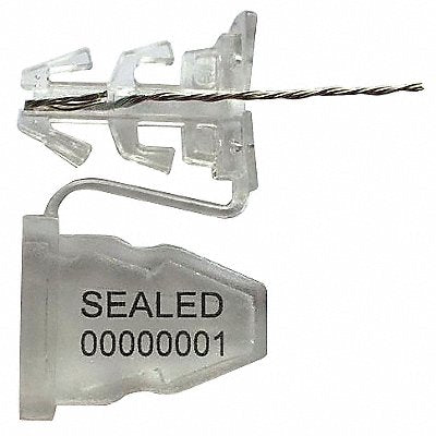 Padlock Seal 18 L Clear 18 Wire L PK50