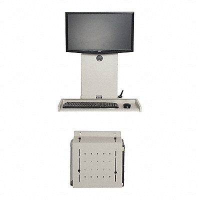 Computer Station Ultra Flat 25 W Gray