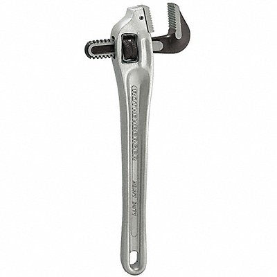 Offset Pipe Wrench 2 Jaw Cap.