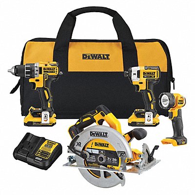 Cordless Combo Kit 20.0V 4 Tools