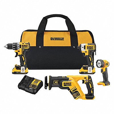 Cordless Combo Kit 20.0V 4 Tools