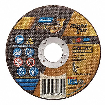 Abrasive Cut-Off Wheel 4-1/2 dia. (66252838454)