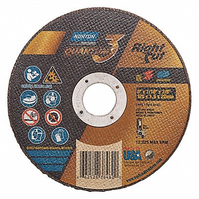 Abrasive Cut-Off Wheel 5 Dia 36 Grit (66252838462)