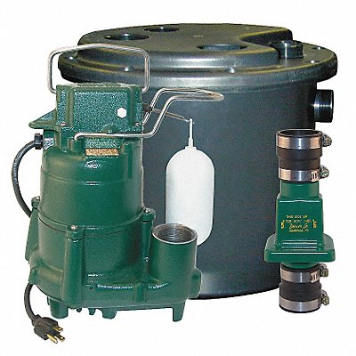 Drain Pump System 1/2 HP 115 V 9.4 A