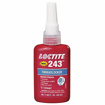 Primerless Threadlocker 243 50mL Blue