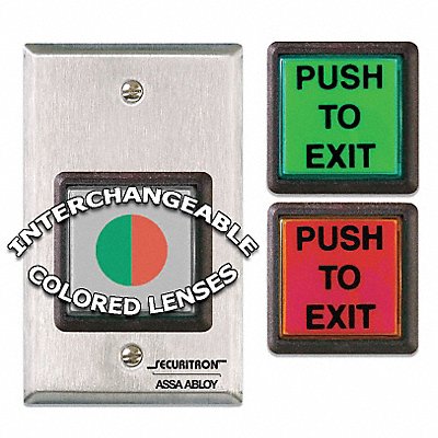 Push to Exit Button Emergency