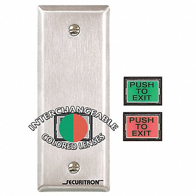 Push to Exit Button Wall Mounted