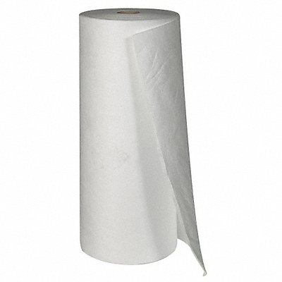 Absorbent Roll Oil-Based Liquids White
