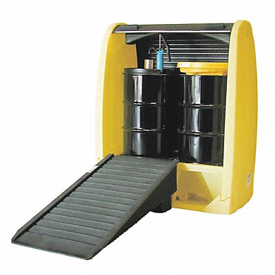 Rolltop Drum Spill Cntnmnt 72 in H