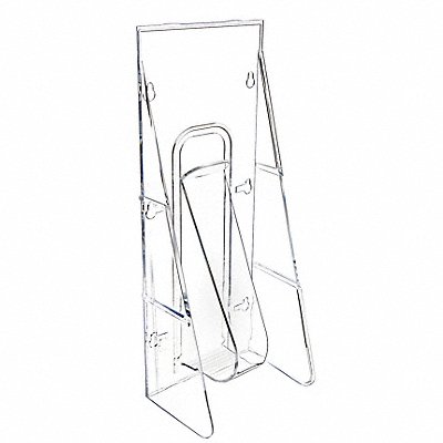 Leaflet Holder,1 Compartment,Clear