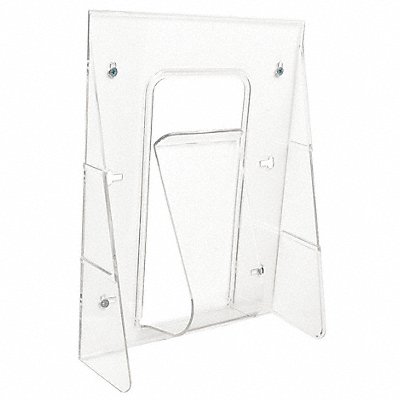 Magazine Holder,1 Compartment,Clear