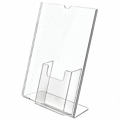Sign and Literature Holder,8-1/2x11