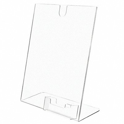 Sign and Business Card Holder,8-1/2x11