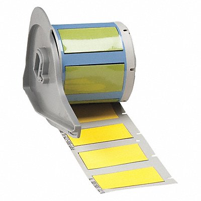 Cartridge Label Yellow 1-13/17 in L