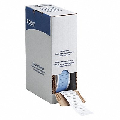 Cartridge Label 1-1/67 in L White