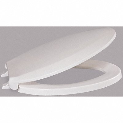 Toilet Seat Elongated Closed Front 19 In