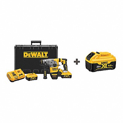Cordless Rotary Hammer Kit 20.0V (DCH293R2/ DCB206)