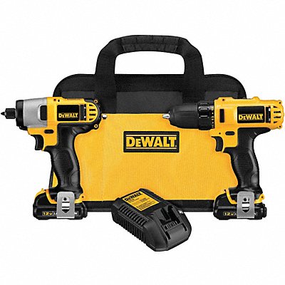 Cordless Combo Kit 12.0 V 2 Tools 2 Batt