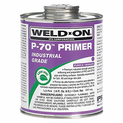 Primer Purple 8 Oz PVC and CPVC