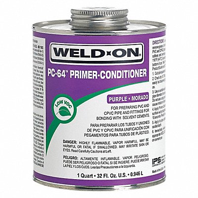 Primer Conditioner Purple 32 Oz PVC CPVC