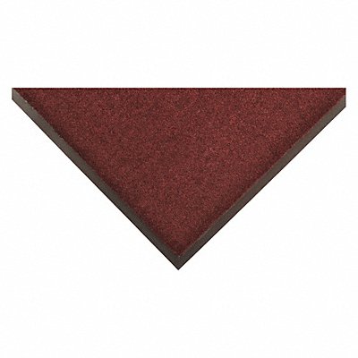 Carpeted Entrance Mat Burgundy 3ft.x5ft.